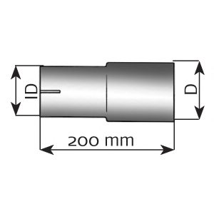 DINEX 93763 Pipe Connector, exhaust system